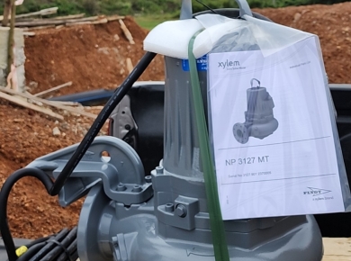 CUNG CẤP MÁY BƠM CHÌM FLYGT CHO HỆ THỐNG THU GOM NƯỚC THẢI TẠI BÌNH ĐỊNH